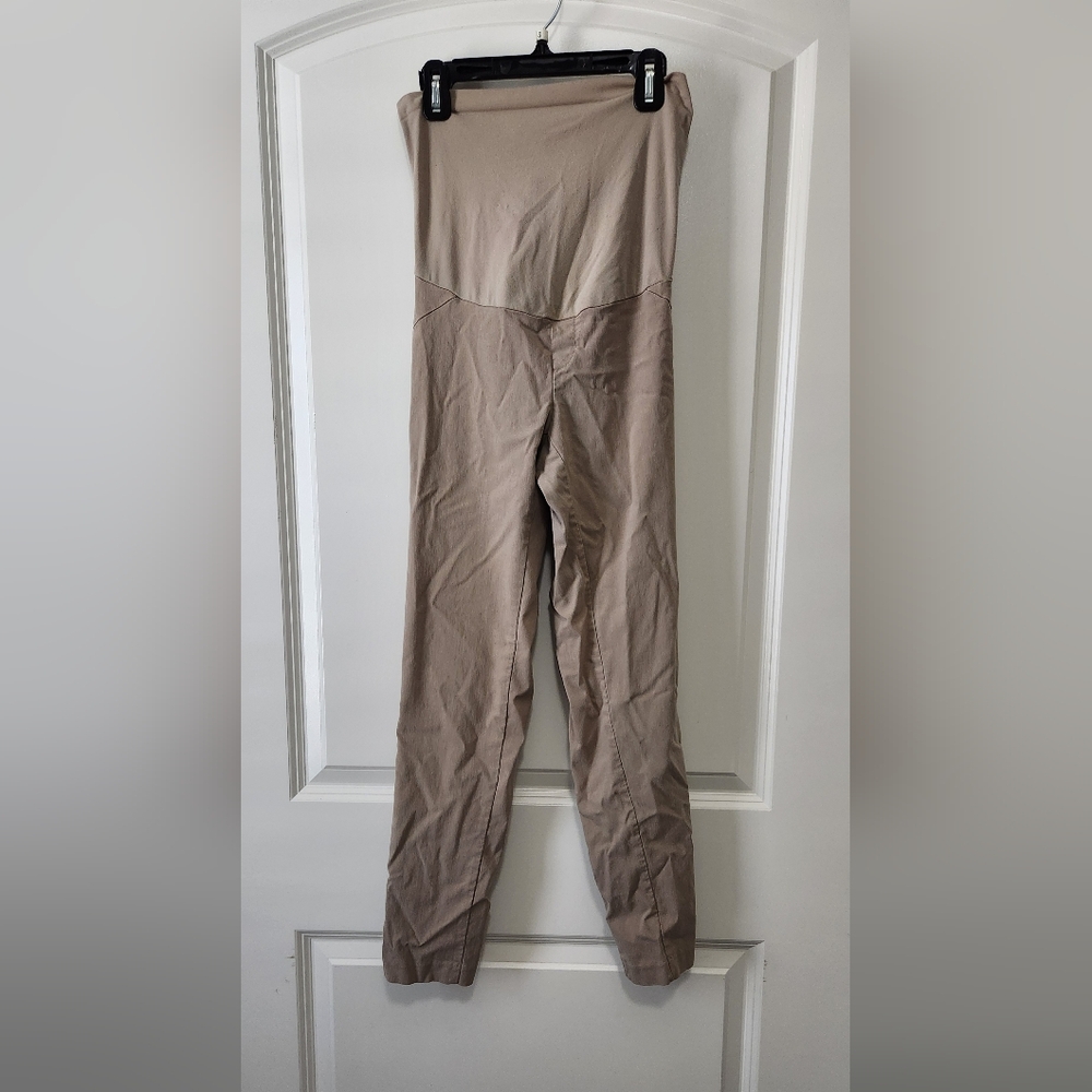 🤰🏽 5 For $25 Motherhood Tan Chinos Versatile Straight Leg Pants